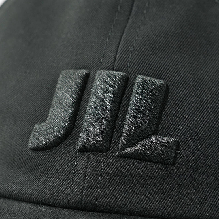 JIL SANDER メンズ レディース キャップ COTTON DRILL J22TC0130 J45349 BLACK ブラック 001