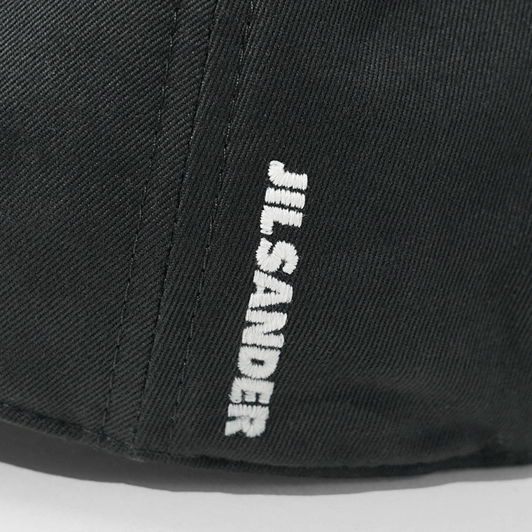 JIL SANDER メンズ レディース キャップ COTTON DRILL J22TC0130 J45349 BLACK ブラック 001