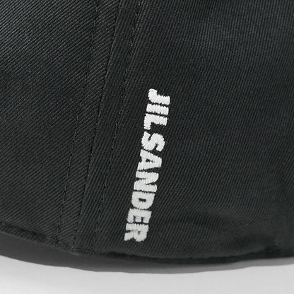 JIL SANDER メンズ レディース キャップ COTTON DRILL J22TC0130 J45349 BLACK ブラック 001