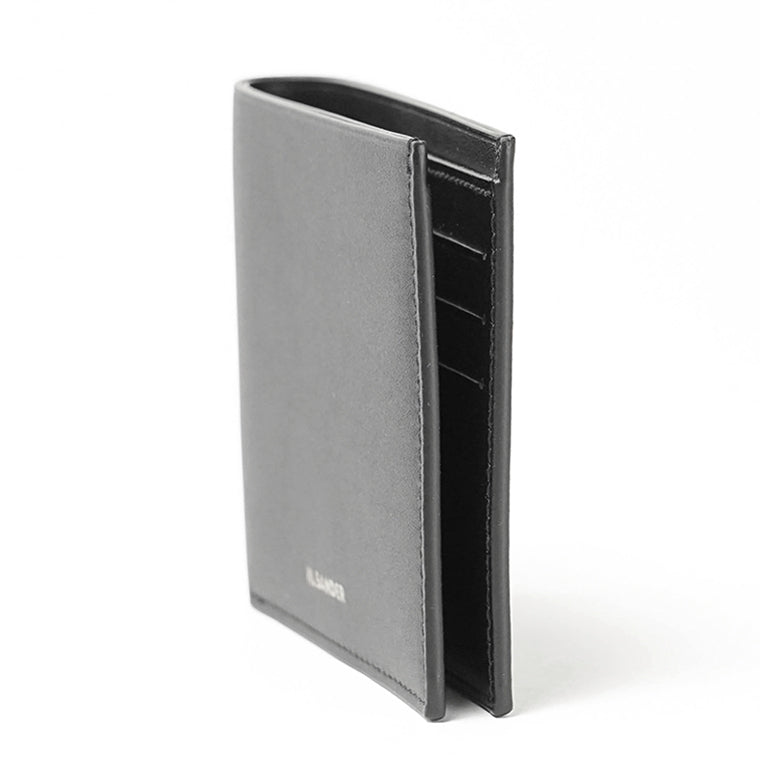JIL SANDER メンズ 2つ折り財布 POCKET WALLET J25UI0001 P6489 BLACK ブラック 001