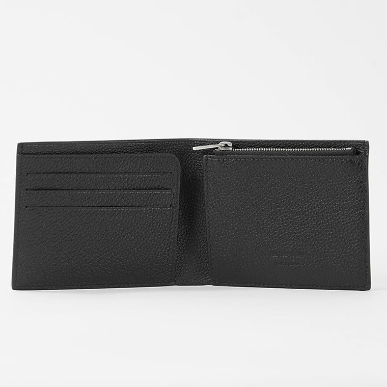 JIL SANDER メンズ 2つ折り財布 ZIP POCKET WALLET J25UI0002 P8892 BLACK ブラック 001