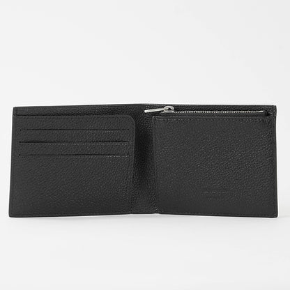 JIL SANDER メンズ 2つ折り財布 ZIP POCKET WALLET J25UI0002 P8892 BLACK ブラック 001