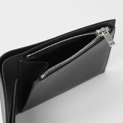JIL SANDER メンズ 2つ折り財布 ZIP POCKET WALLET J25UI0002 P8892 BLACK ブラック 001