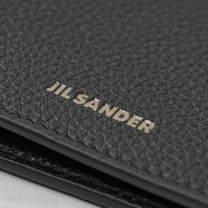 JIL SANDER メンズ 2つ折り財布 ZIP POCKET WALLET J25UI0002 P8892 BLACK ブラック 001