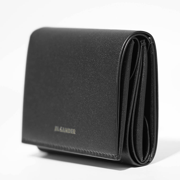 JIL SANDER メンズ レディース 3つ折り財布 ORIGAMI WALLET J25UI0005 P5995 BLACK ブラック 001