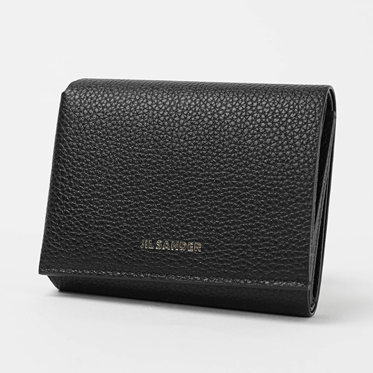 JIL SANDER メンズ レディース 3つ折り財布 ORIGAMI WALLET J25UI0005 P8892 BLACK ブラック 001