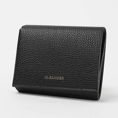 JIL SANDER メンズ レディース 3つ折り財布 ORIGAMI WALLET J25UI0005 P8892 BLACK ブラック 001