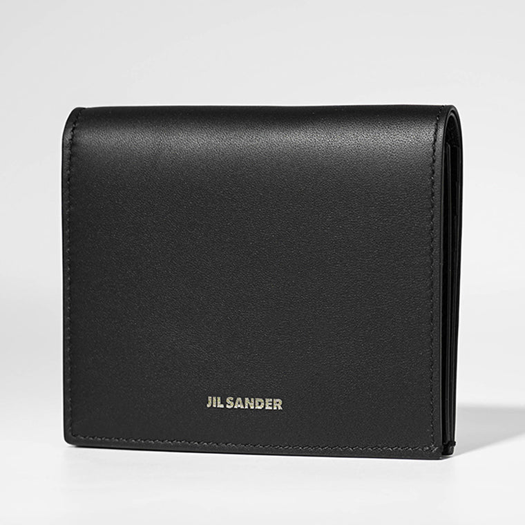 JIL SANDER メンズ レディース 3つ折り財布 TRI COMPARTMENT WALLET J26VL0024 P5995 BLACK ブラック 001