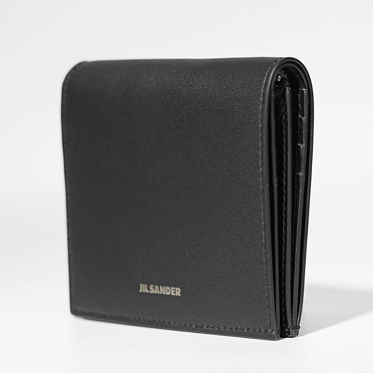 JIL SANDER メンズ レディース 3つ折り財布 TRI COMPARTMENT WALLET J26VL0024 P5995 BLACK ブラック 001