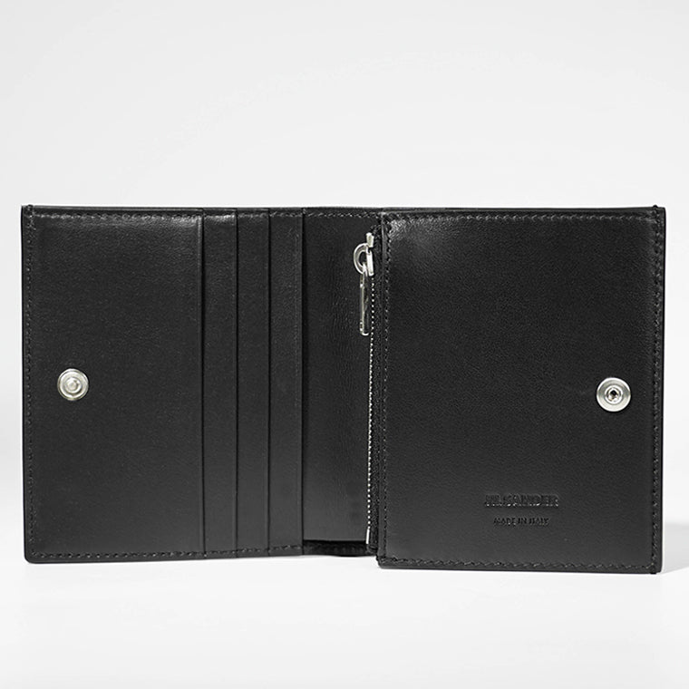 JIL SANDER メンズ レディース 3つ折り財布 TRI COMPARTMENT WALLET J26VL0024 P5995 BLACK ブラック 001