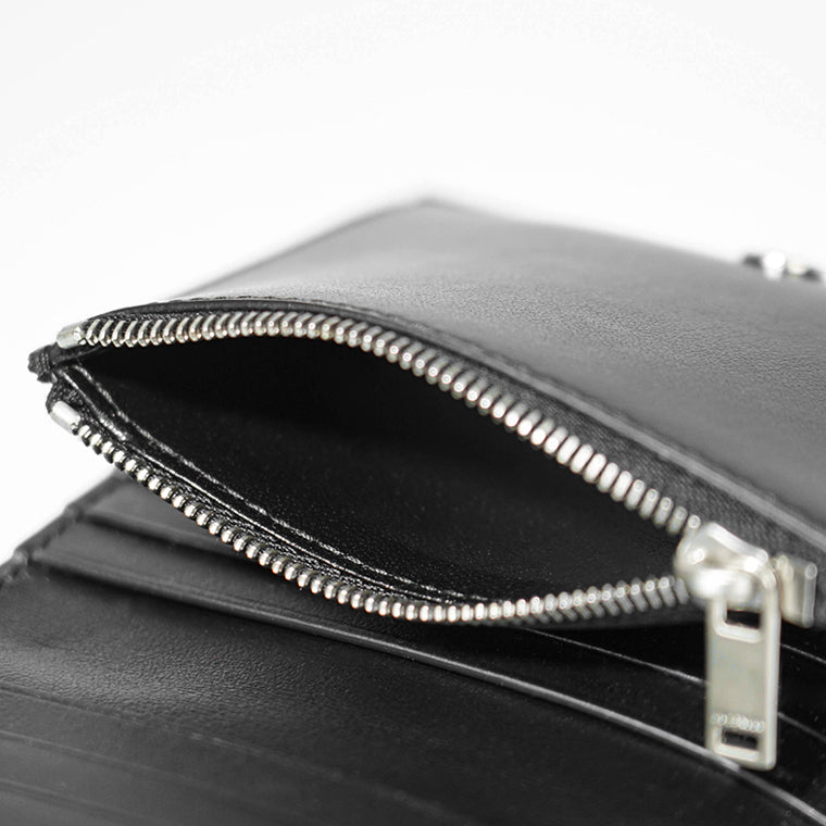 JIL SANDER メンズ レディース 3つ折り財布 TRI COMPARTMENT WALLET J26VL0024 P5995 BLACK ブラック 001