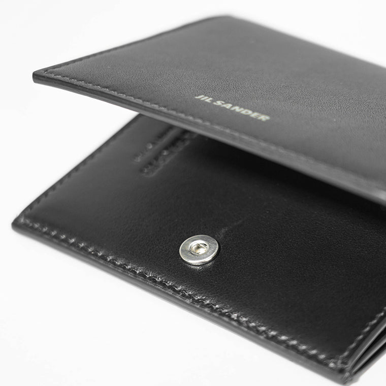 JIL SANDER メンズ レディース 3つ折り財布 TRI COMPARTMENT WALLET J26VL0024 P5995 BLACK ブラック 001