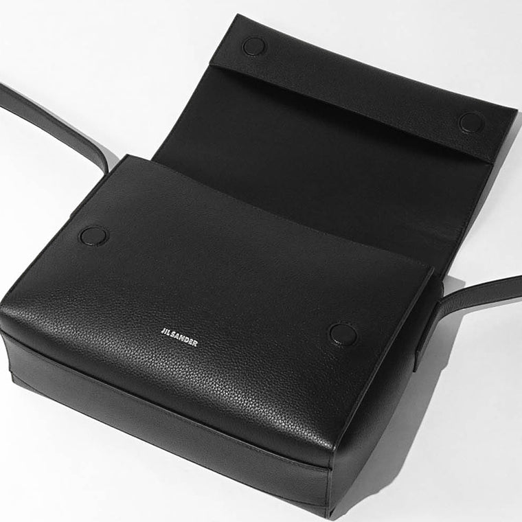 JIL SANDER メンズ レディース ショルダーバッグ URBAN MESSENGER SM J26WG0084 P9301 BLACK ブラック 001
