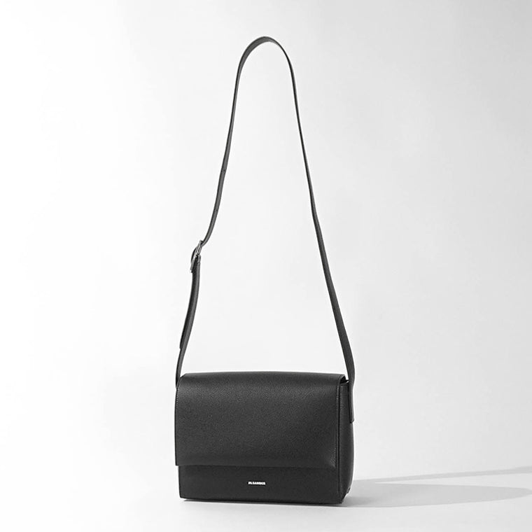 JIL SANDER メンズ レディース ショルダーバッグ URBAN MESSENGER SM J26WG0084 P9301 BLACK ブラック 001