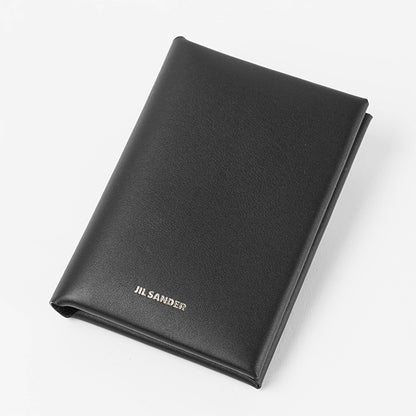 JIL SANDER メンズ レディース パスポートカバー FOLDED PASSPORT HOLDER J28VL0005 P5713 BLACK ブラック 001