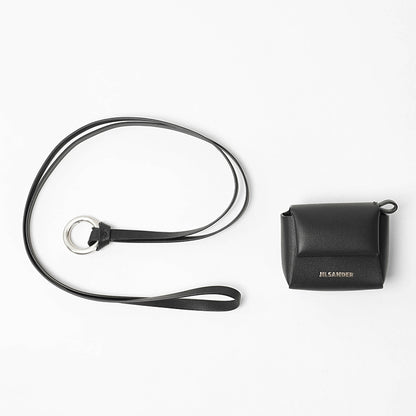 JIL SANDER メンズ レディース イヤホンケース FOLDED AIRPODS CASE J28VL0006 P5713 BLACK ブラック 001