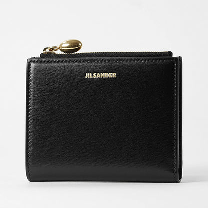 JIL SANDER レディース メンズ 2つ折り財布 GOJI MINI FRENCH WALLET J66UI0006 P4840 BLACK ブラック 001