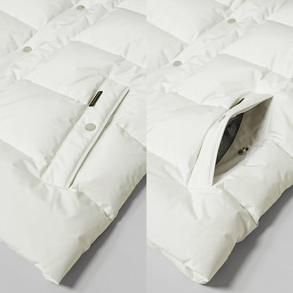 MooRER メンズ ダウンジャケット JESSE STP ホワイト BLANC