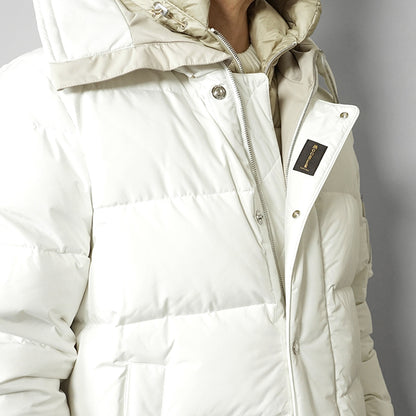 MooRER メンズ ダウンジャケット JESSE STP ホワイト BLANC
