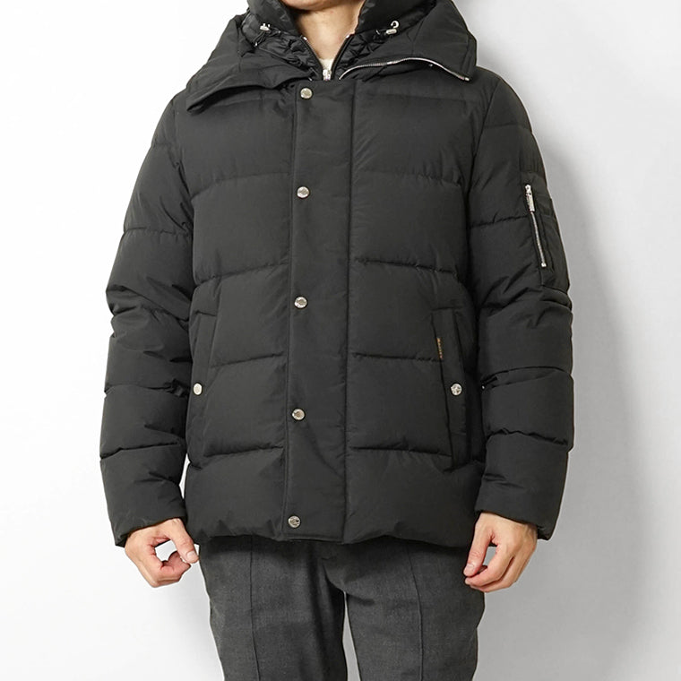 MooRER メンズ ダウンジャケット JESSE STP ブラック NERO