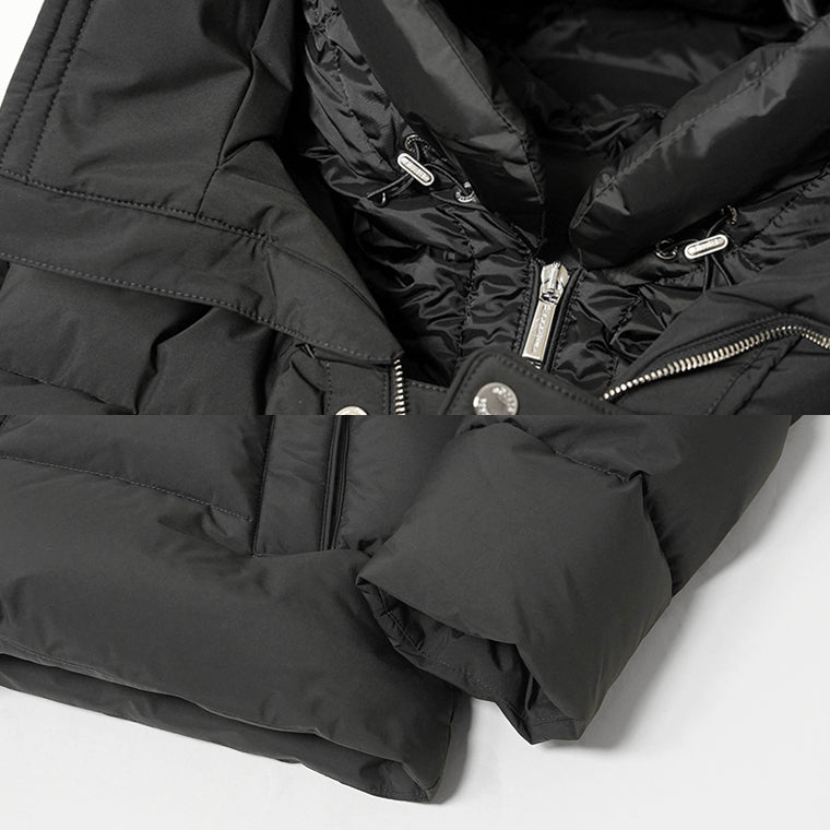 MooRER メンズ ダウンジャケット JESSE STP ブラック NERO