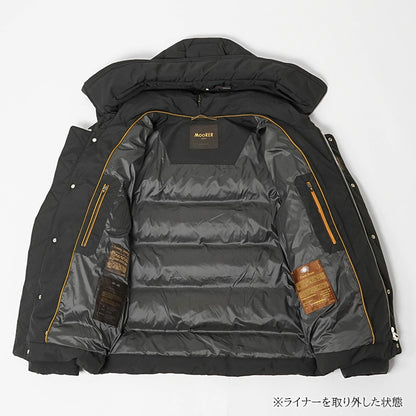 MooRER メンズ ダウンジャケット JESSE STP ブラック NERO