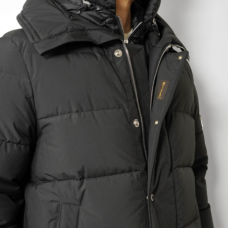 MooRER メンズ ダウンジャケット JESSE STP ブラック NERO