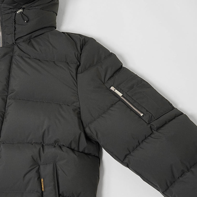 MooRER メンズ ダウンジャケット JESSE STP ブラック NERO