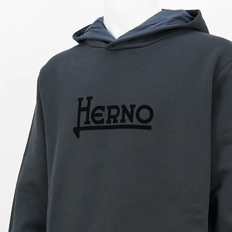 ヘルノ HERNO メンズ パーカー ネイビーブルー ブラック – WORLDCLUB1989