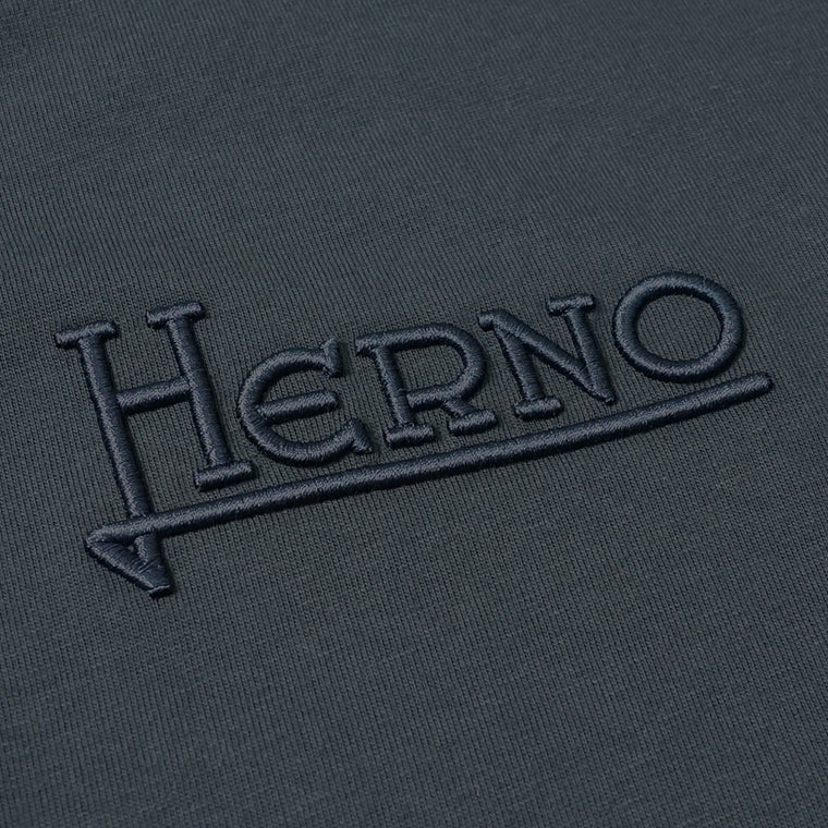 HERNO メンズ Tシャツ COMPACT JERSEY T SHIRT JG000239U 52000 2カラー