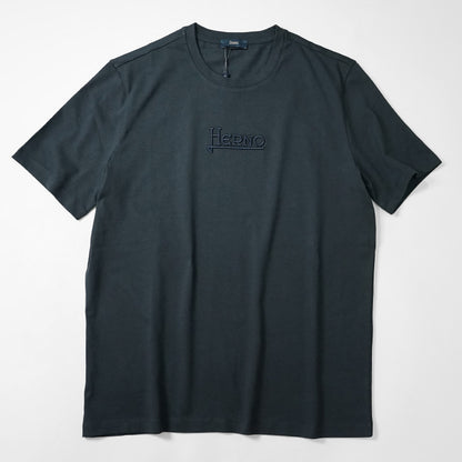 HERNO メンズ Tシャツ COMPACT JERSEY T SHIRT JG000239U 52000 2カラー