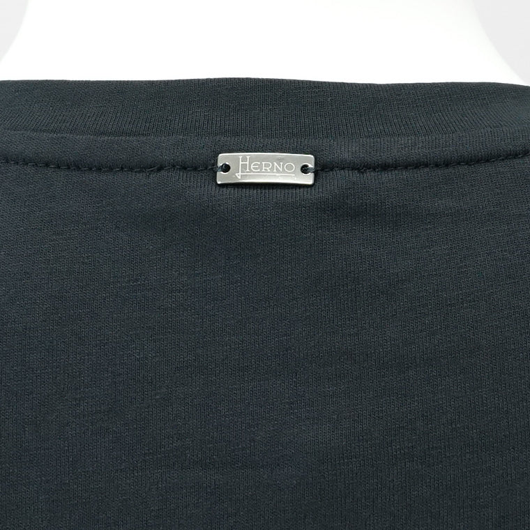 HERNO メンズ Tシャツ COMPACT JERSEY T SHIRT JG000239U 52000 2カラー