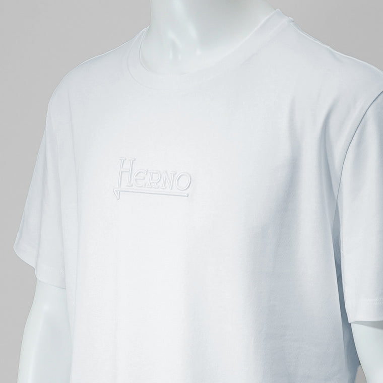 HERNO メンズ Tシャツ COMPACT JERSEY T SHIRT JG000239U 52000 2カラー
