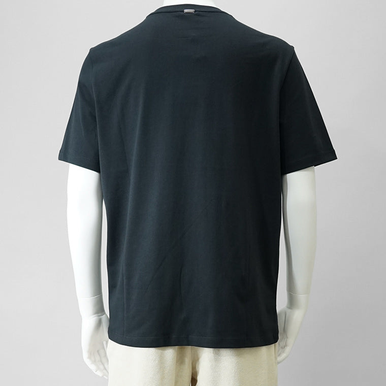 HERNO メンズ Tシャツ COMPACT JERSEY T SHIRT JG000239U 52000 2カラー