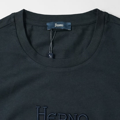HERNO メンズ Tシャツ COMPACT JERSEY T SHIRT JG000239U 52000 2カラー