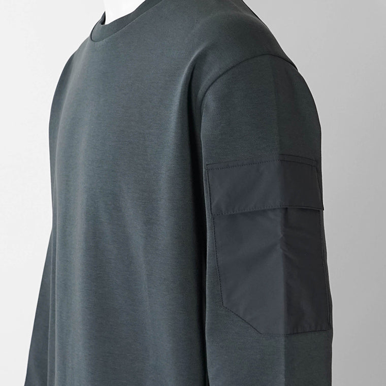 【SUMMER FINAL SALE】 HERNO メンズ スウェットシャツ JG000278U 56031 ネイビー 9200