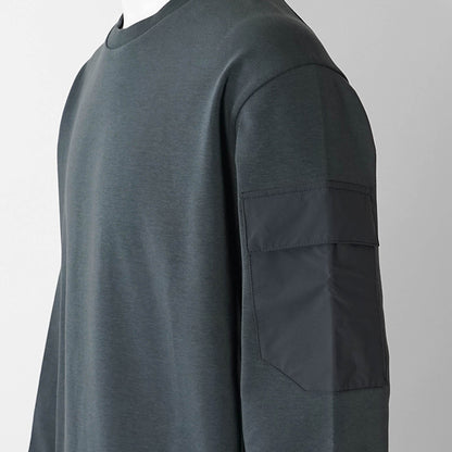 【SUMMER FINAL SALE】 HERNO メンズ スウェットシャツ JG000278U 56031 ネイビー 9200