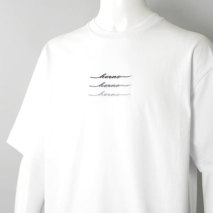 【2026SS SUMMER SALE】HERNO メンズ Tシャツ JG000283U 52000 ホワイト 1000