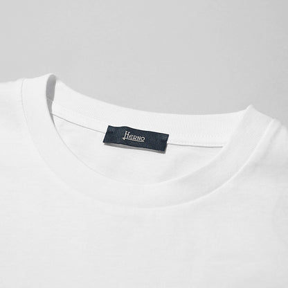 【2026SS SUMMER SALE】HERNO メンズ Tシャツ JG000283U 52000 ホワイト 1000