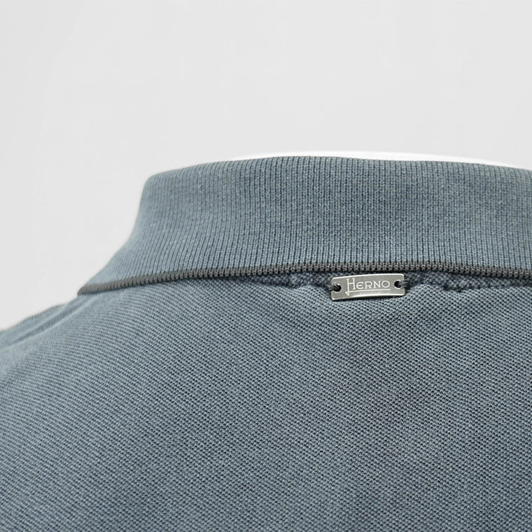 【SUMMER FINAL SALE】 HERNO メンズ ポロシャツ JPL00134U 54006 2カラー