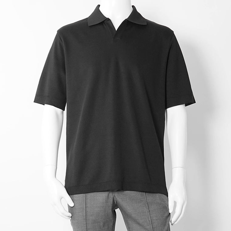 【2026SS SUMMER SALE】HERNO メンズ ポロシャツ JV000004U 52059 ブラック 9300
