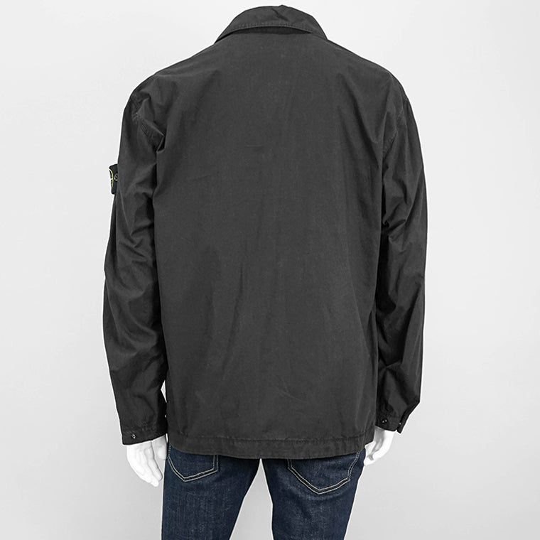 STONE ISLAND メンズ シャツジャケット K1S151200015 S0003 ブラック V0029