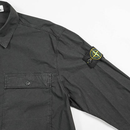 STONE ISLAND メンズ シャツジャケット K1S151200015 S0003 ブラック V0029