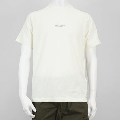 STONE ISLAND メンズ Tシャツ K1S152100020 S0080 アイボリー V0093