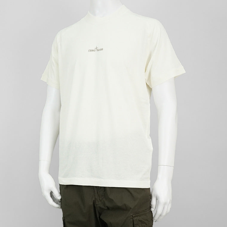 STONE ISLAND メンズ Tシャツ K1S152100020 S0080 アイボリー V0093