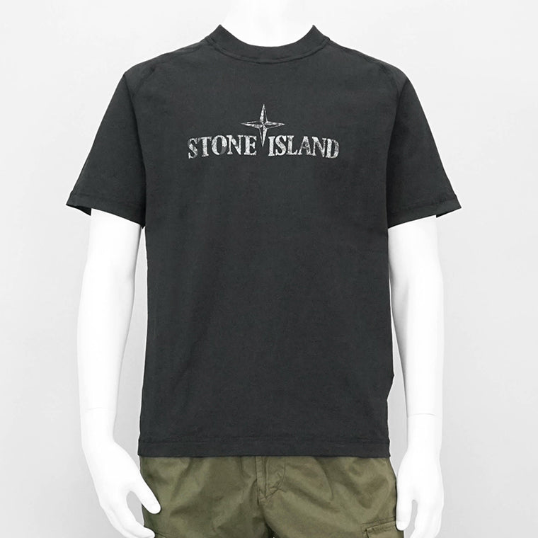 STONE ISLAND メンズ Tシャツ K1S152100020 S0081 ブラック V0029