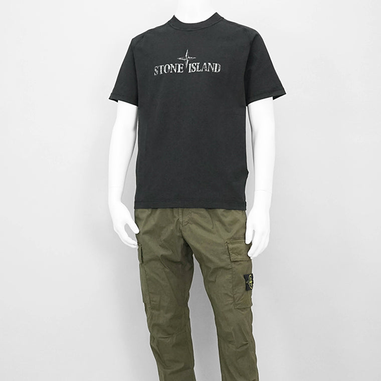 STONE ISLAND メンズ Tシャツ K1S152100020 S0081 ブラック V0029