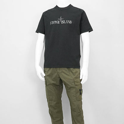 STONE ISLAND メンズ Tシャツ K1S152100020 S0081 ブラック V0029