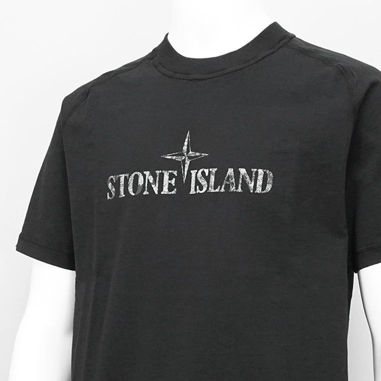 STONE ISLAND メンズ Tシャツ K1S152100020 S0081 ブラック V0029