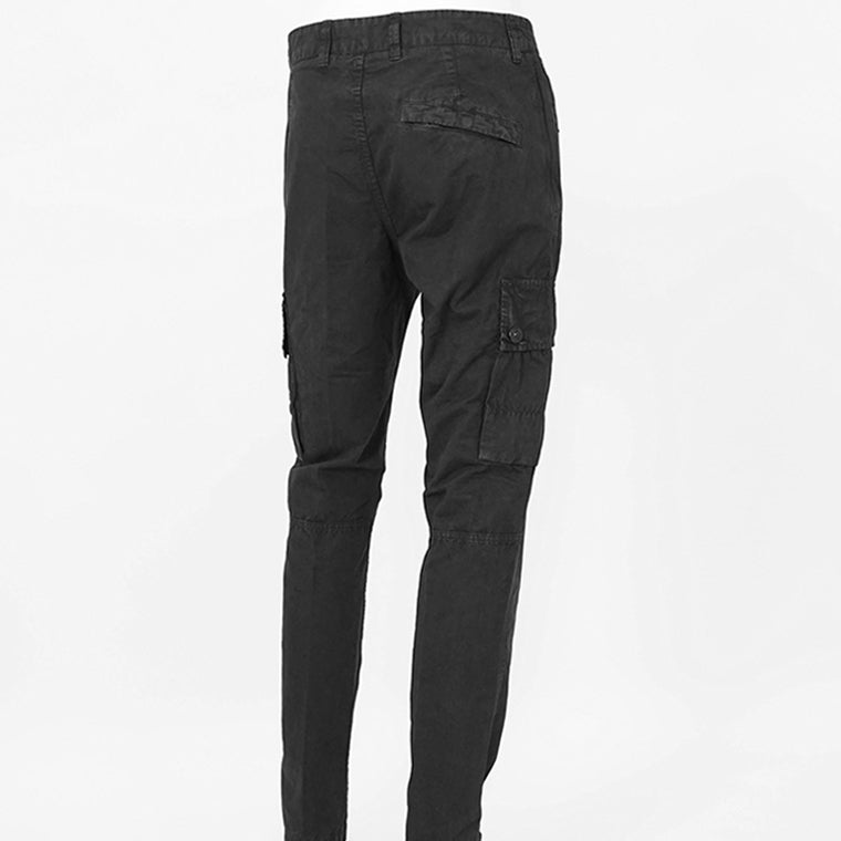 STONE ISLAND メンズ カーゴパンツ K1S153100303 S00WA ウォッシュブラック V0129